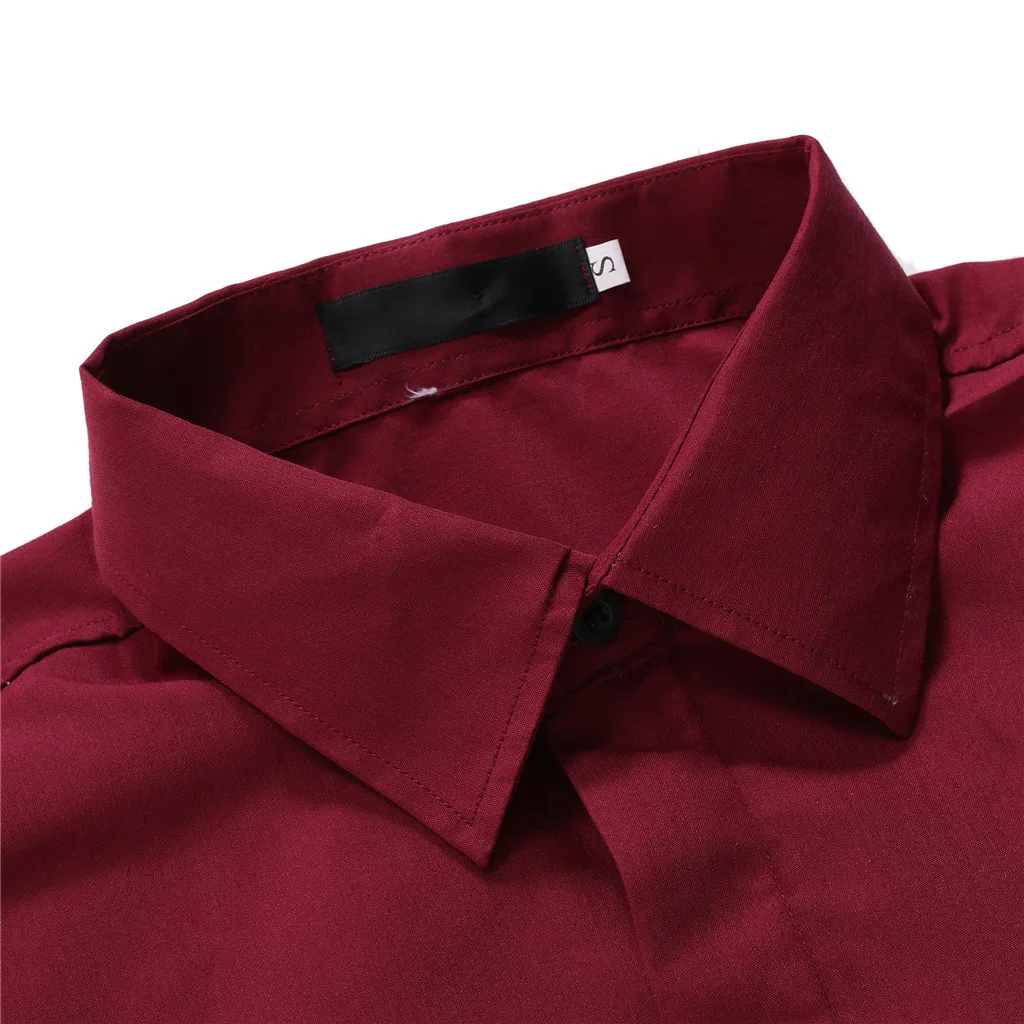 Camisas Masculina осень зима мужская модная индивидуальная цветная Лоскутная рубашка с длинным рукавом мужская деловая рубашка
