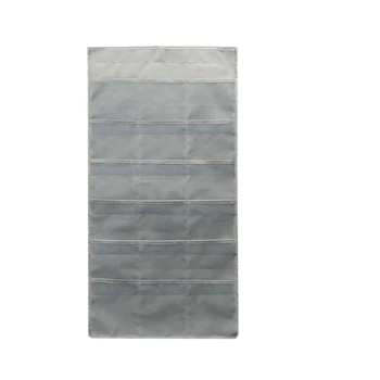 

24 Grid Pocket Bra Socks Tie Underwear Organiser Hanging Storage Bag Home Tidy
