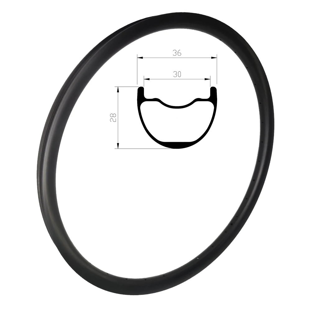 

Carbon 29er 36mm Wide MTB Bike Rims 24h 28h 32h AM XC 29 inch Clincher Tubeless Mountain Bike Wheel 30mm Inner Width 28mm Depth
