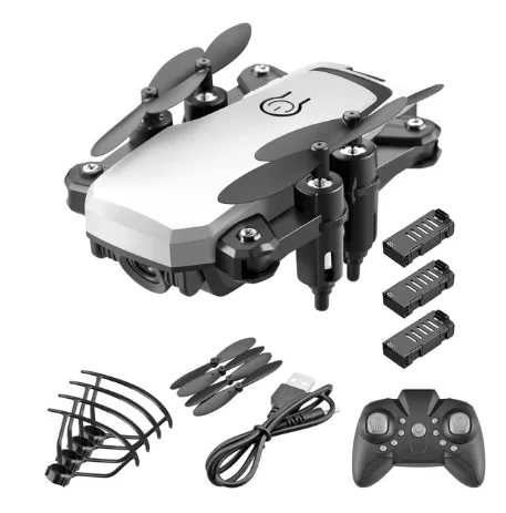 4K with box LF606 мини RC складной Дрон с 4K HD камерой Wifi FPV селфи вертолет высота удержания Квадрокоптер Профессиональный дроны детские игрушки - Цвет: 4K with box