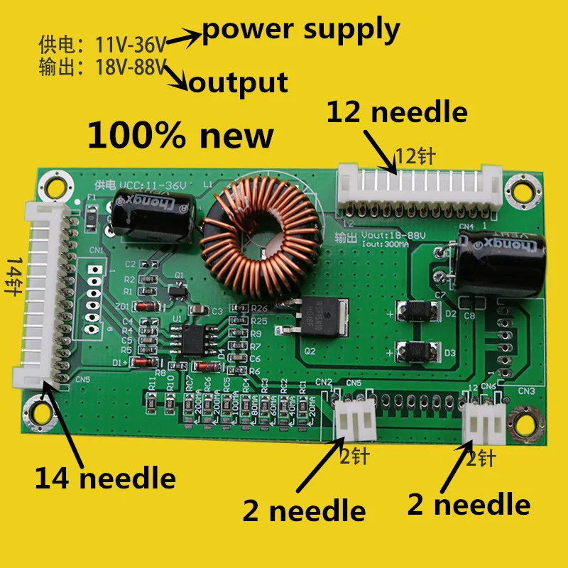 

3 pcs/Lot 100% new for 26inch-80inch for Skyworth TCL universal LED constant flow board ZMKY01-S Universal constant flow plate