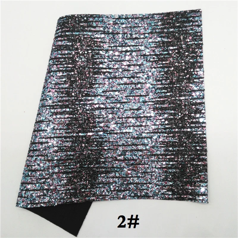 Glitterwishcome 21X29 см A4 Размер градиент массивная блестящая кожа, искусственная ткань из искусственной кожи винил для бантов, GM598B - Цвет: 2
