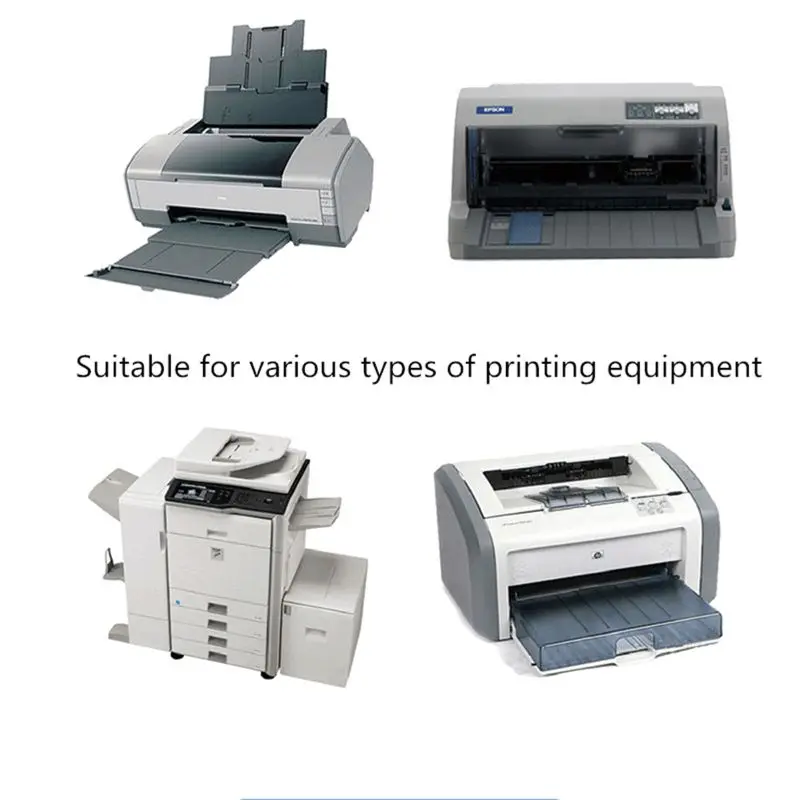Autoadesivas da Impressão do Laser do Inkjet do Papel de Embalagem de 50 Etiquetas Pces Brown de 50 a4 5 Material escolar e de escritório