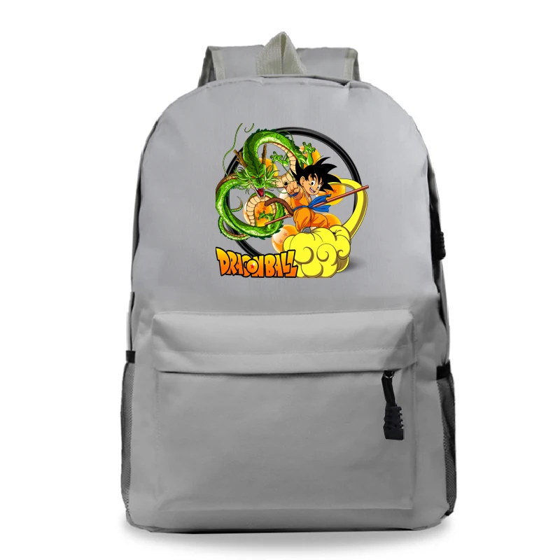 Рюкзак Mochila Dragon Ball, ультра-Instinct Goku Z Vegeta, супер Saiyain, повседневные школьные сумки для маленьких мальчиков и девочек, подростков, Bolsa - Цвет: 6