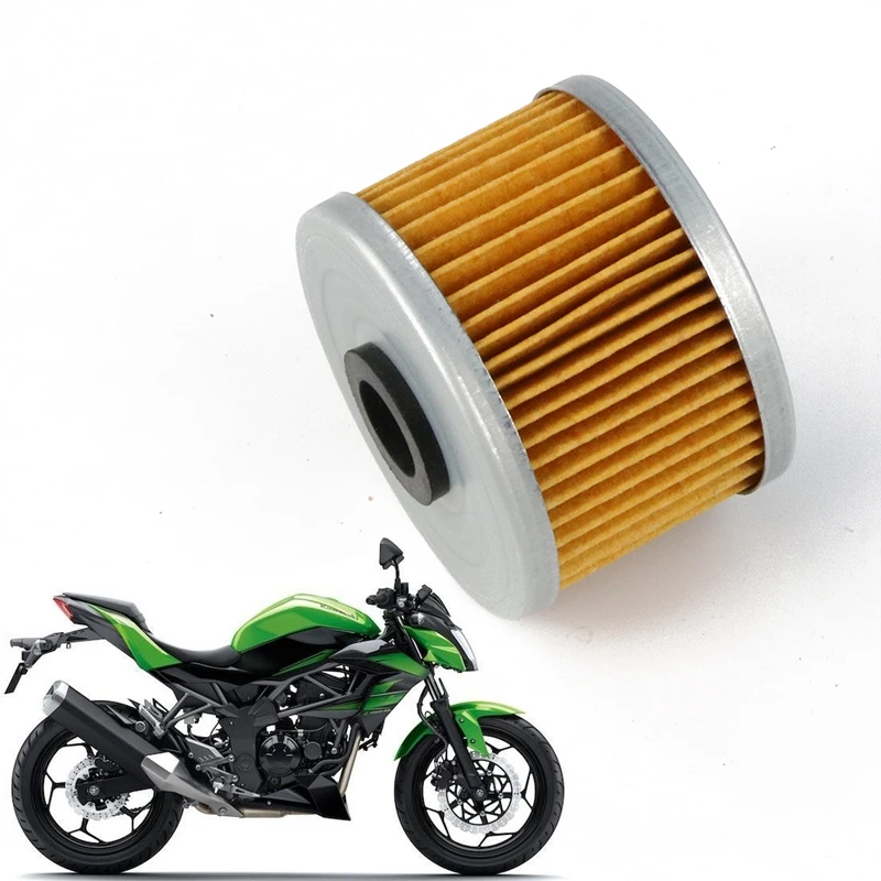 E0026MotorcycleFuelFilterOilFilterForKawasakiNinja250SLZ250SL
