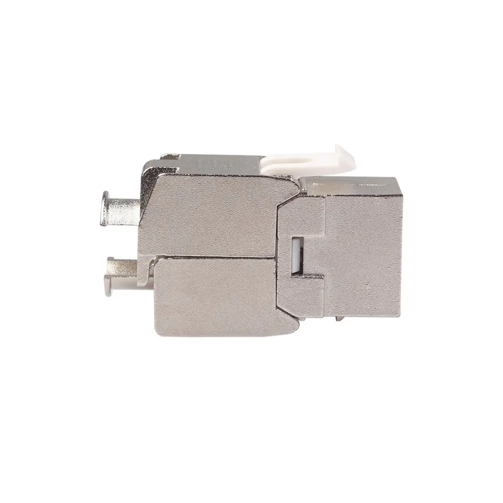 Сетевой RJ45 Cat6 Cat7 Keystone Jack модуль 360 градусов полностью экранированный RJ45 разъем для LSA бесинструментальное отключение