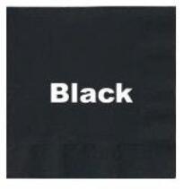 black-napkins