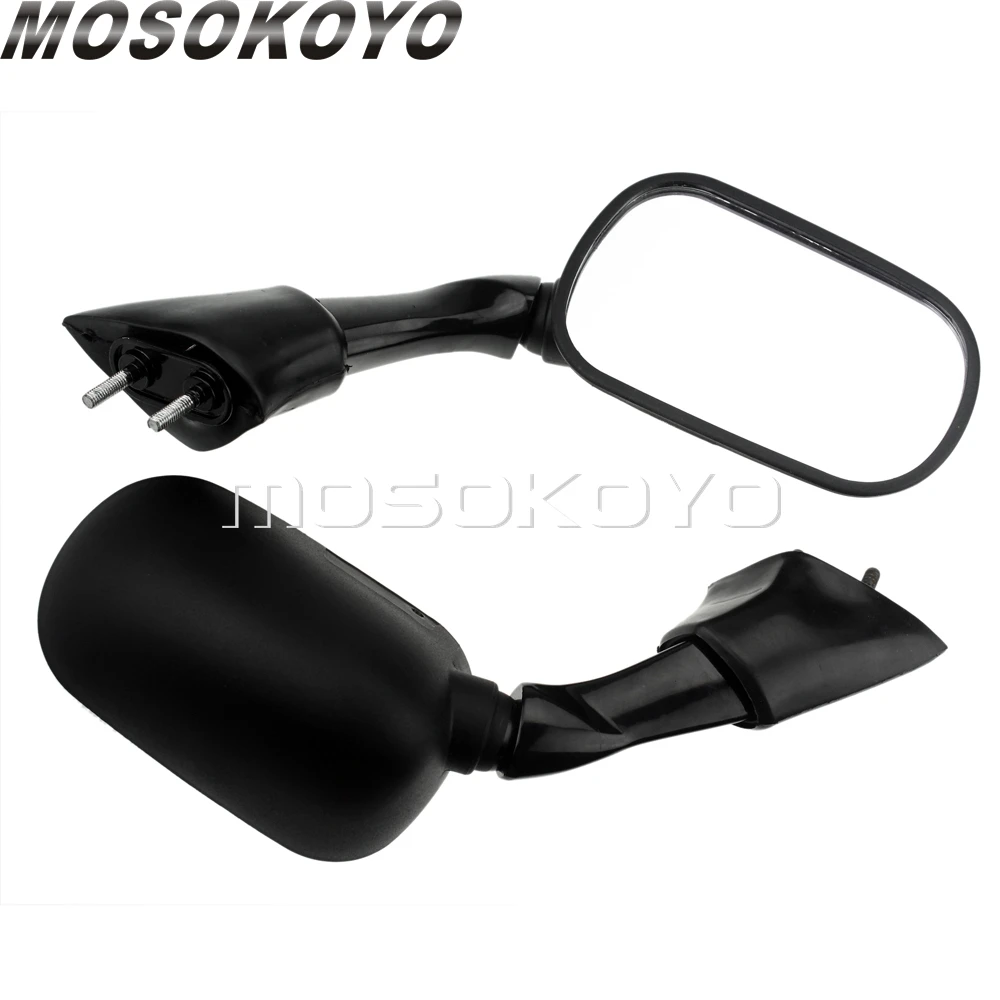 Мотоцикл левая+ правая задняя сторона зеркала для Yamaha FJR 1300 FJR1300 2003-2004 2005 черное зеркало заднего вида