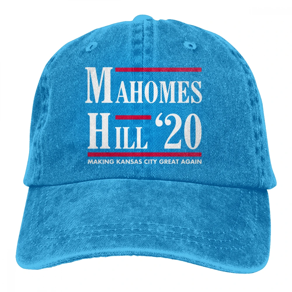 Mahomees холм Casquette черные унисекс Мужские Женские джинсовые бейсболка с ремешком кепки регулируемые Гольф папа шляпа