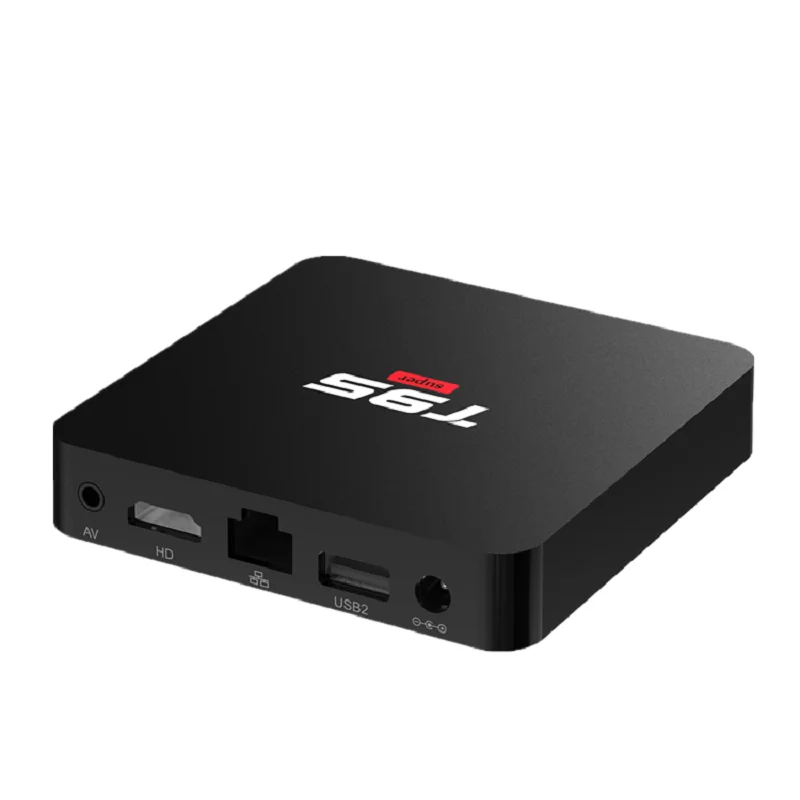 T95 супер Android 10,0 4k 2,4 GHz Wifi Смарт ТВ приставка Allwinner H3 2GB 16GB телеприставка