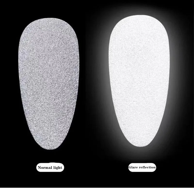 Reflective Nail Powder Dust Glow In The Dark Pigment Reflective Makeup DIY Art Decor Glow Pigment Nail Glitter sequins Tools nail powder,reflective powder