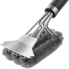 Cleaning-Brush Barbecue-Kit Cooking-Tool Kitchen-Accessories Bbq-Grill Stainless-Steel