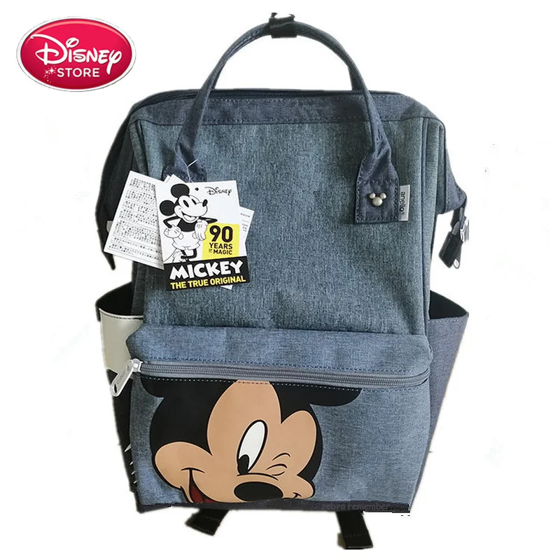 blue Оригинальные сумки disney, модный рюкзак, рюкзак для отдыха, женский рюкзак, повседневный рюкзак для путешествий, школьные сумки для девочек, Классический рюкзак - Цвет: blue