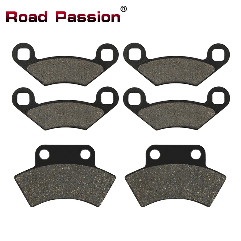 

Road Passion Motorcycle Front and Rear Brake Pads for POLARIS 400 425 500 Scrambler Big Boss Magnum Xplorer 4x4 1995-1997