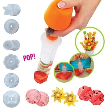 

Fruit Vegetable Shape Cutter Star Heart Shape Vegetables Cutter Portable Cook Tools Stainless Steel Fruit Cutting Die Kitchen