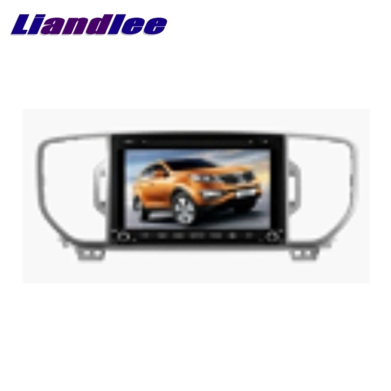 Liandlee для KIA SPORTAGE~ LiisLee автомобильный мультимедиа, ТВ DVD gps аудио Hi-Fi радио стиль Навигация