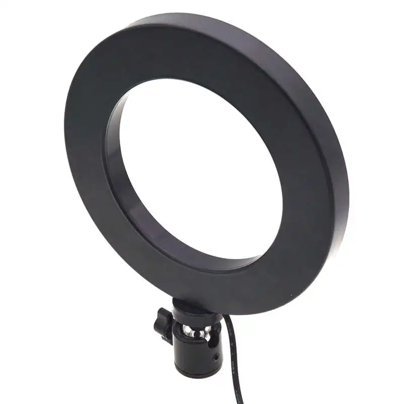 ABHU-Dimmable светодиодный студийный кольцевой светильник для камеры Фото телефон видео светильник кольцевая лампа селфи-палка кольцевой светильник для Canon