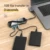 Baseus USB Type C HUB to HDMI-совместимая док-станция RJ45 Lan Multi USB PD 3.0 Для MacBook Pro Air 4K USBC Splitter OTG HUB