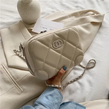 

Brand Original Design Foreign Style Shoulder Bag 2020 Popular New Fashion Chain Messenger Bag Joker Diamond Square Bag