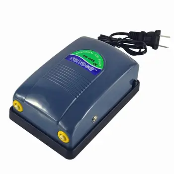 

Aquarium Air Pump Fish Bowl Oxygen Pump Quiet Increasing Oxygen Pump Adjustable Flow 5W 2 Outlets