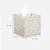 European Wooden Tissue Box Dining Table Napkin Holder Living Room Decorative Tissues Organizer Home Decoration Napkins Boxes 5