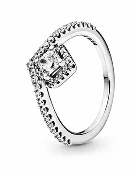 

YPD186 925 Sterling Silver Ring women's imitation ring zircon women's ring