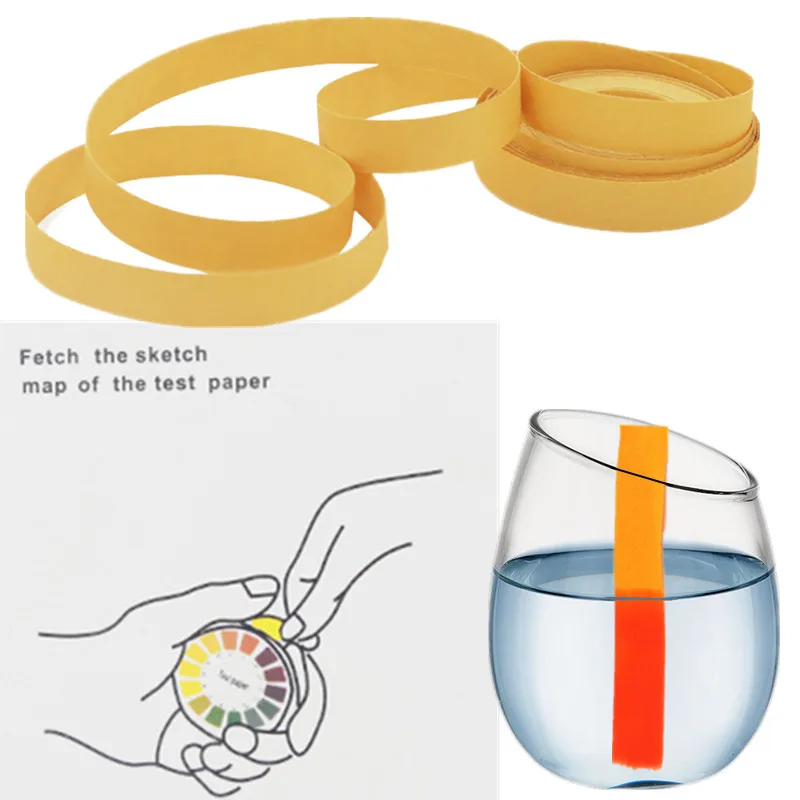 Description Picture 5 of itemPh Test Paper Universal Measure Range of 1-14 Ph Indicator Litmus Test Paper Strip Roll for Water Urine And Saliva