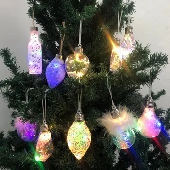 

Christmas Tree Hanging Led String Light Waterproof Curtain Christmas Holiday LED String Lights Decoration Shatterproof Bulbs
