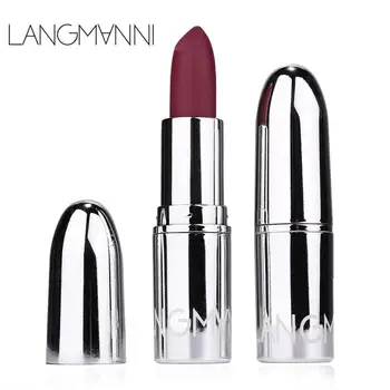 

LANGMANNI Sexy Bullet Matte Lipstick Waterproof Long Lasting Sexy Red Lip Stick Beauty Matte Lipstick Cosmetic Makeup Gift TSLM1