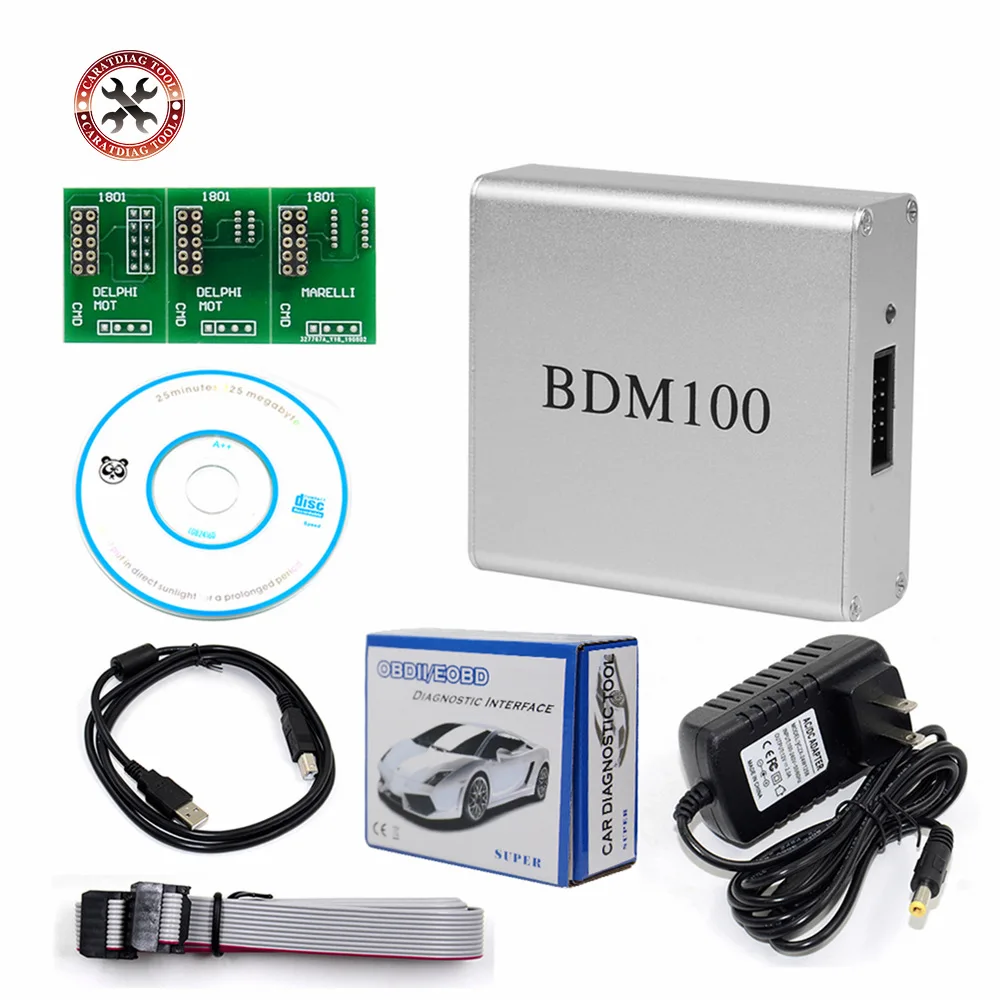 

BDM100 V1255 Professional ECU Flasher Chip Tuning Programmer Interface BDM 100 ECU Flasher Code Reader OBDII Diagnostic tool