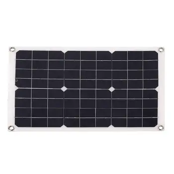 

Outdoor Solar Panel 20W 18V Portable Solar cell Emergency Power Supply Solar Generator USB+DC Port Solar Panels Power Charger