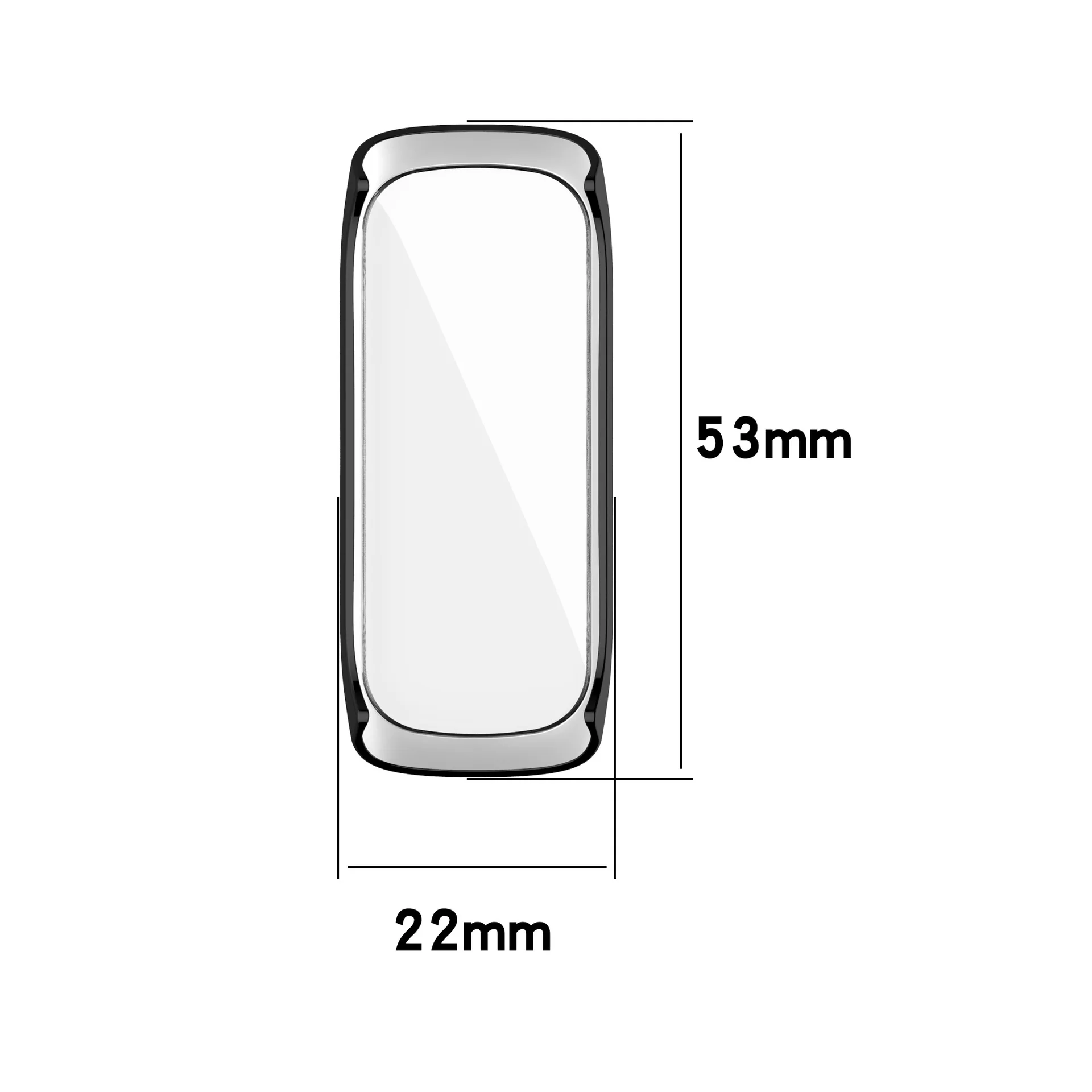 PC Protection Cover For Samsung Galaxy Fit 2 SM-R220 Watch Case Hard Shell Smart Wristband Fit2 R220 Full Screen Protector Case