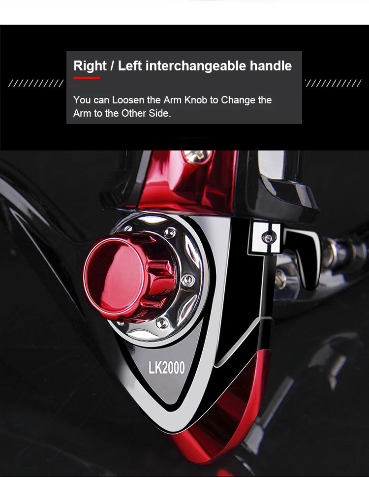 aluminum spinning fishing reel