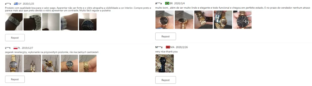 High Quality Relógios