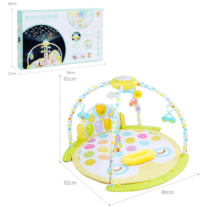 

GOODWAY 8868/8870 Baby Multi-functional Pedal Piano Music Fitness Rack Game Blanket Toys for Children And Infants