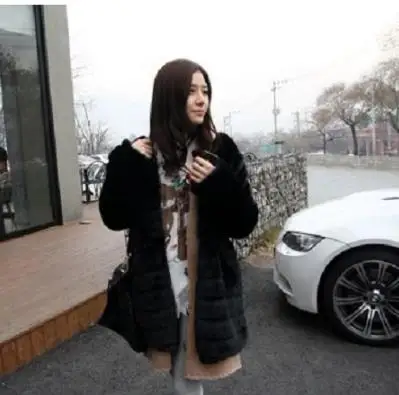 Пальто из искусственного меха зимняя женская куртка из искусственного меха меховое пальто женское пальто размера плюс теплая верхняя одежда из искусственного меха Z194