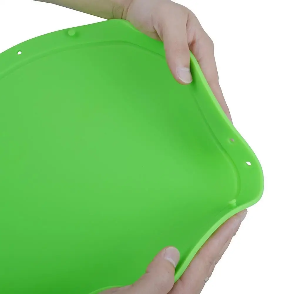 New Silicone Cutting Board Plastic Anti-skid Transparent Smooth Fruit Vegetable Kitchen Noodles Cutting Board Accessories Sep 25