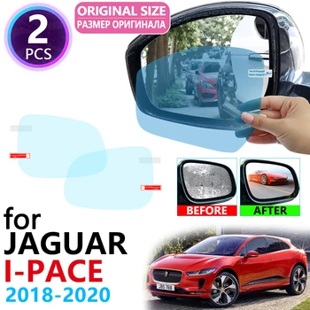 

for Jaguar I-PACE IPACE I PACE 2018 2019 2020 Full Cover Rearview Mirror Anti-Fog Films Rainproof Anti Fog Film Car Accessories