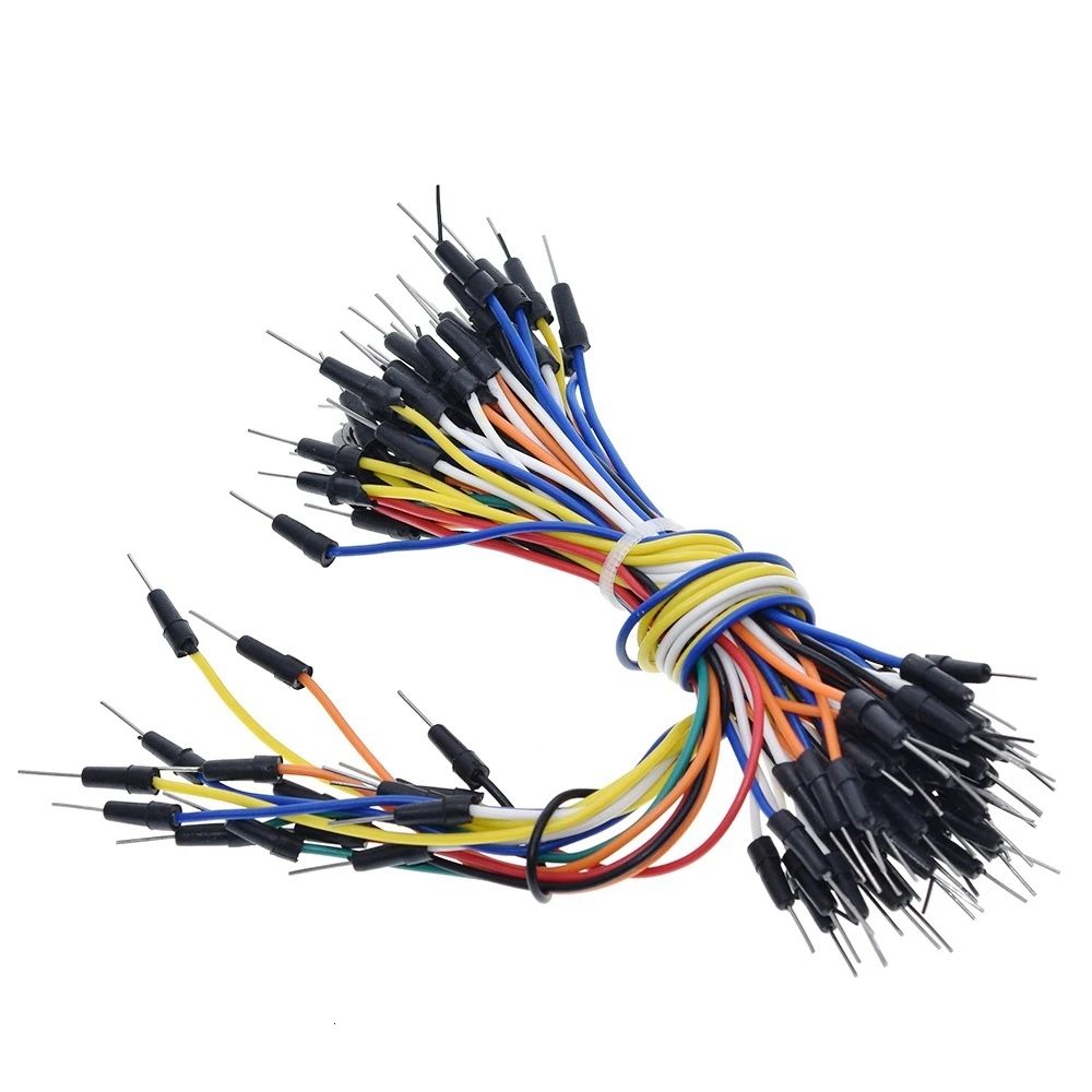 ShengYang 65 шт. скачок провода кабель мужчин и мужчин Перемычка провода для Arduino Макет