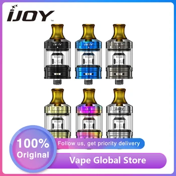 

New Original IJOY Nic Tank 2ml Atomizer with 1.2ohm Coil & Bottom AFC Holes MTL Vaping E-cig Vape Tank Fit Shogun Mod VS Zeus X