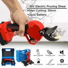 Электрические беспроводные аккумуляторные литиевые секаторы для дерева садовый резак садовые инструменты секаторы ножницы для черенкования
