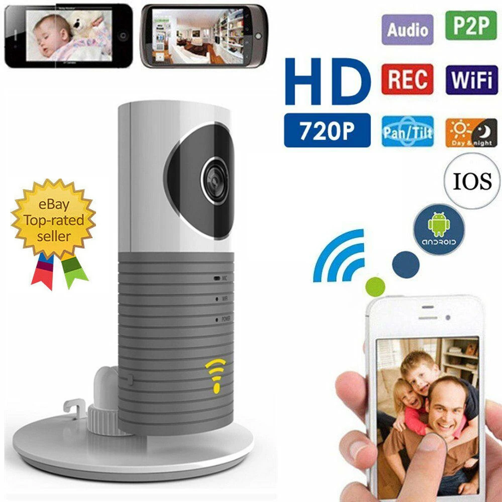 Умная IP камера видеонаблюдения HD 720P с поддержкой Wi Fi|Любительские видеокамеры| |