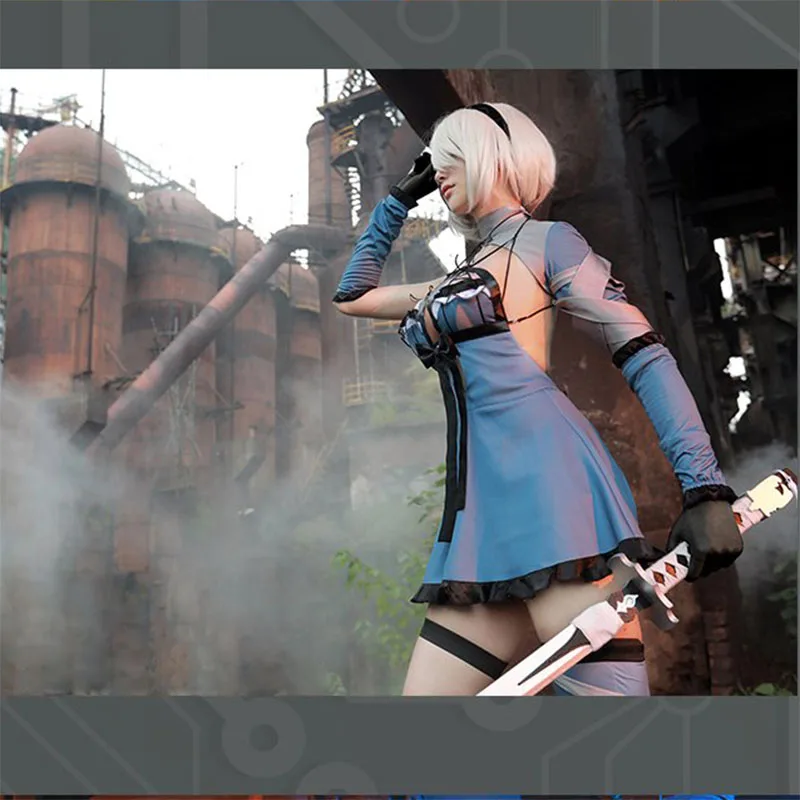 NieR Automata YoRHa no. 2 Тип B косплей костюм сексуальный боди косплей|Игровые костюмы| |