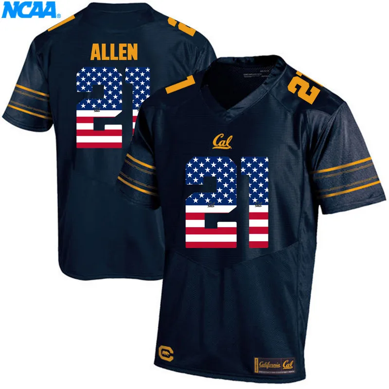 Новое поступление, высокое качество, Keenan Allen#21 Kanawai Noa#9, Молодежная Футболка для колледжа, майки, S-XXXL - Цвет: 12