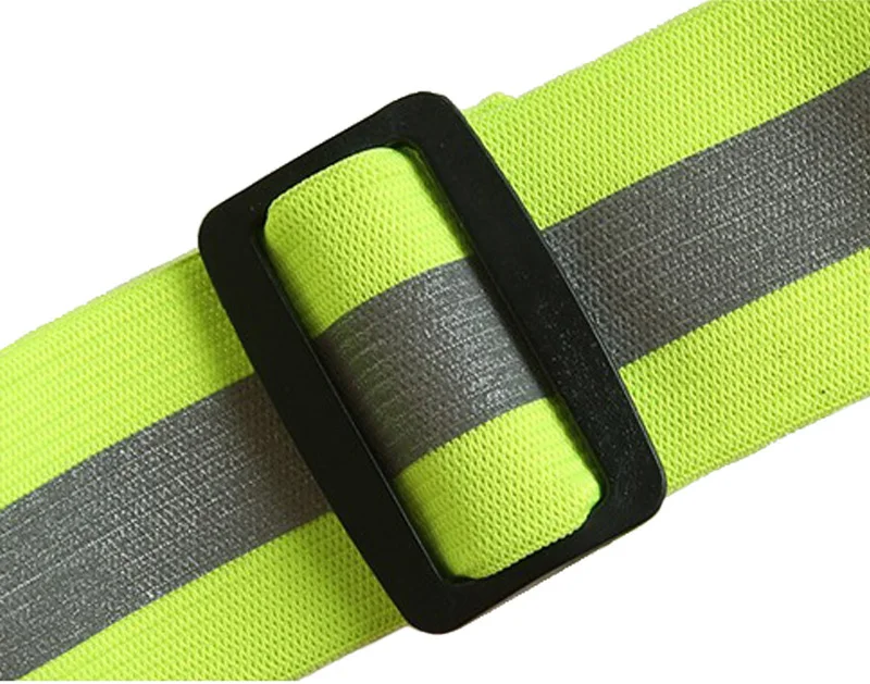 Unisex Safety Cycling Reflective Vest High Visibility Gear Stripes Night Running Jacket Elastic Harness Secutity Riding BC0016 (15)