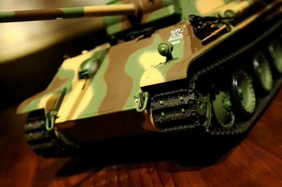 1/16 Масштаб дистанционного управления rc Танк, 2,4G Henglong 3879 поколение пластика немецкая пантера G RTR радиоуправляемая модель танка