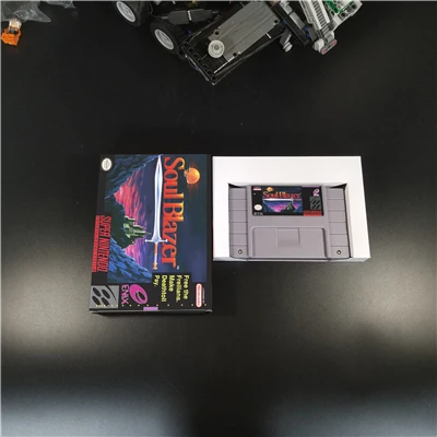 

Soul Blazer - RPG Game Card Battery Save US Version Retail Box