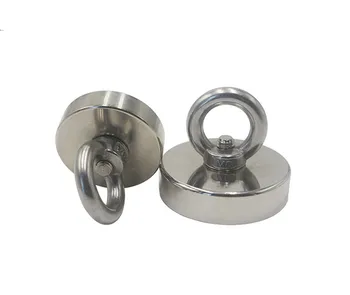

2 pcs Super Strong Magnet Pot Fishing Magnets Salvage Fishing Hook Magnets Imanes Strongest Permanent Powerful Magnetic