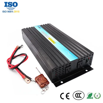 

China Factory Sell 1500w 24v to 220v Battery Charger inverter, Inverter Inbuilt 24V10A charger