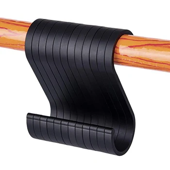 

12 PCS S Shape Hook Door Save Space Closet Bag Holder Clothes Hanging Powerful Stainless Steel Meat House Kitchen Pot Pan Hanger